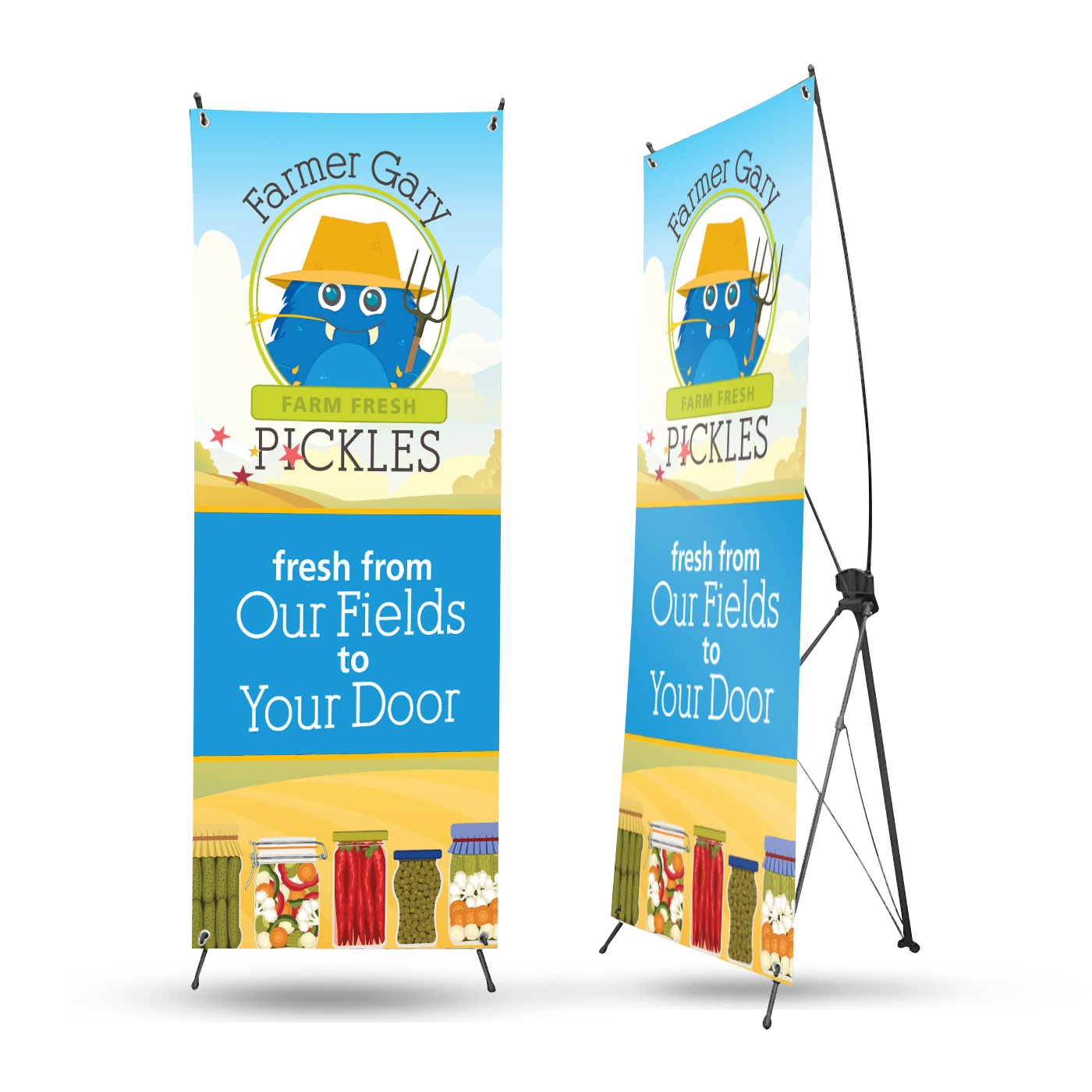 X Stand Banners