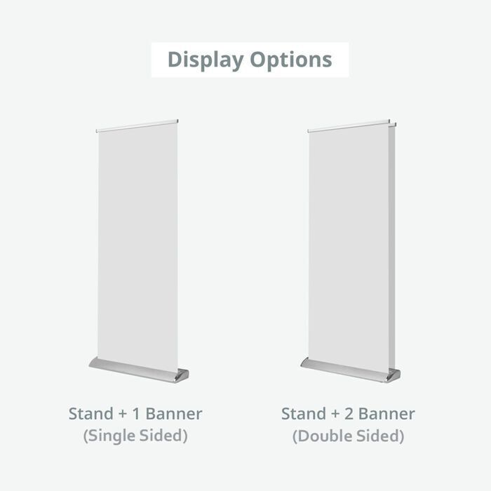 Retractable Banners - Sturdy Stand and Easy Pull Up Display | 48HourPrint
