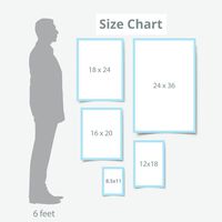 poster board size