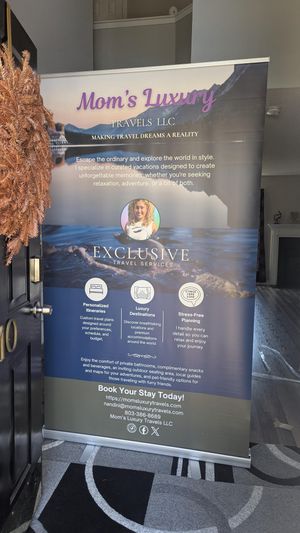 Retractable banner so perfect!!!