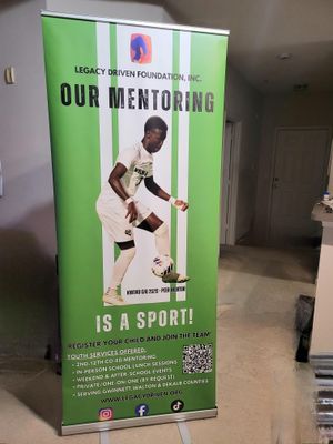 Legacy Driven Foundation Banners! Excellent...