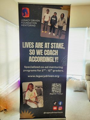 Legacy Driven Foundation Banners! Excellent...